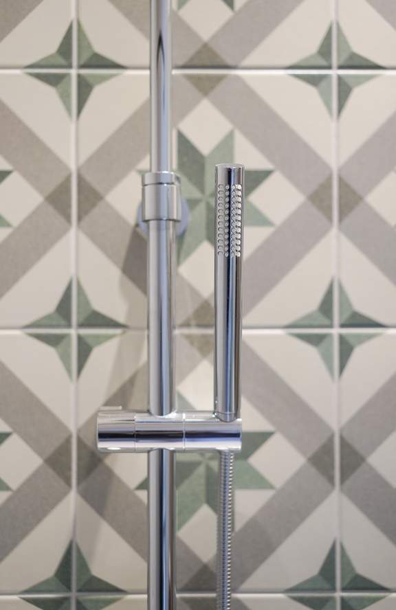 Langtoft bathroom space green grey calming15