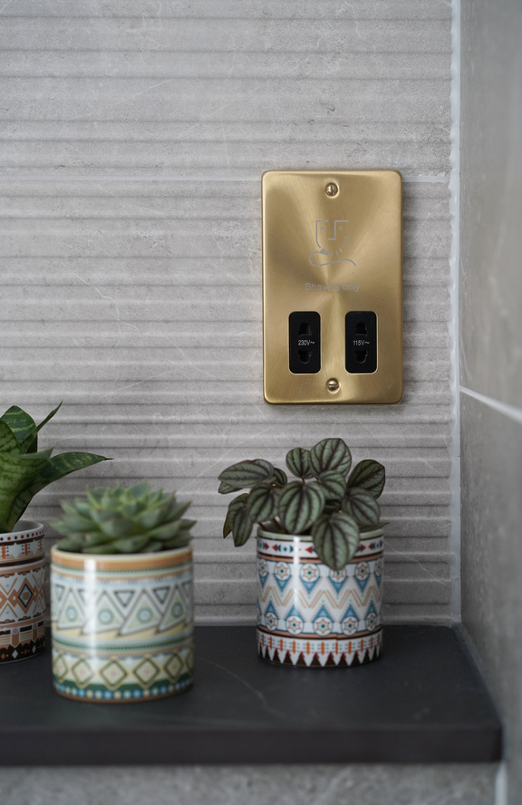 Langtoft bathroom space grey gold minimal51