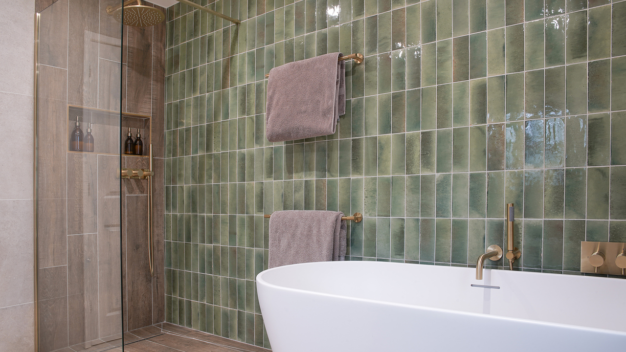 Spa style bathroom