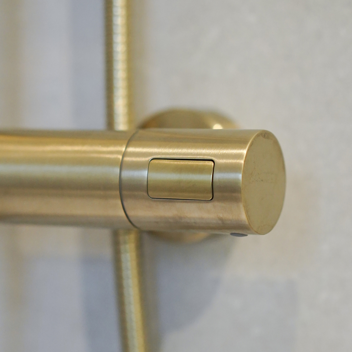 Gold bathroom finishes