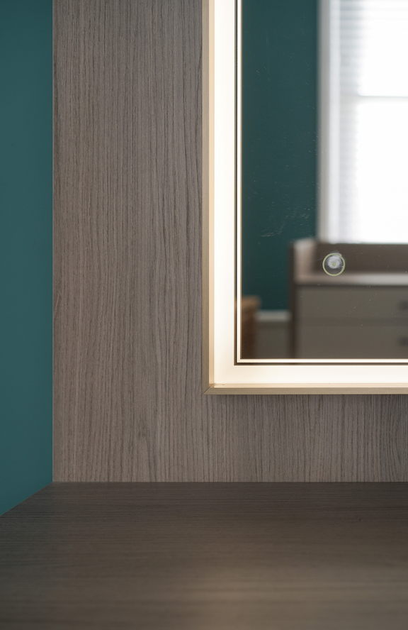 Detailed bedroom dressing table